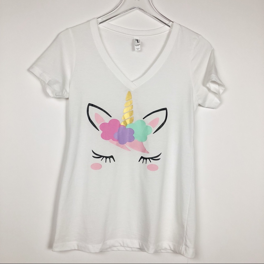 Ideal T by Next Level Unicorn Graphic Tee